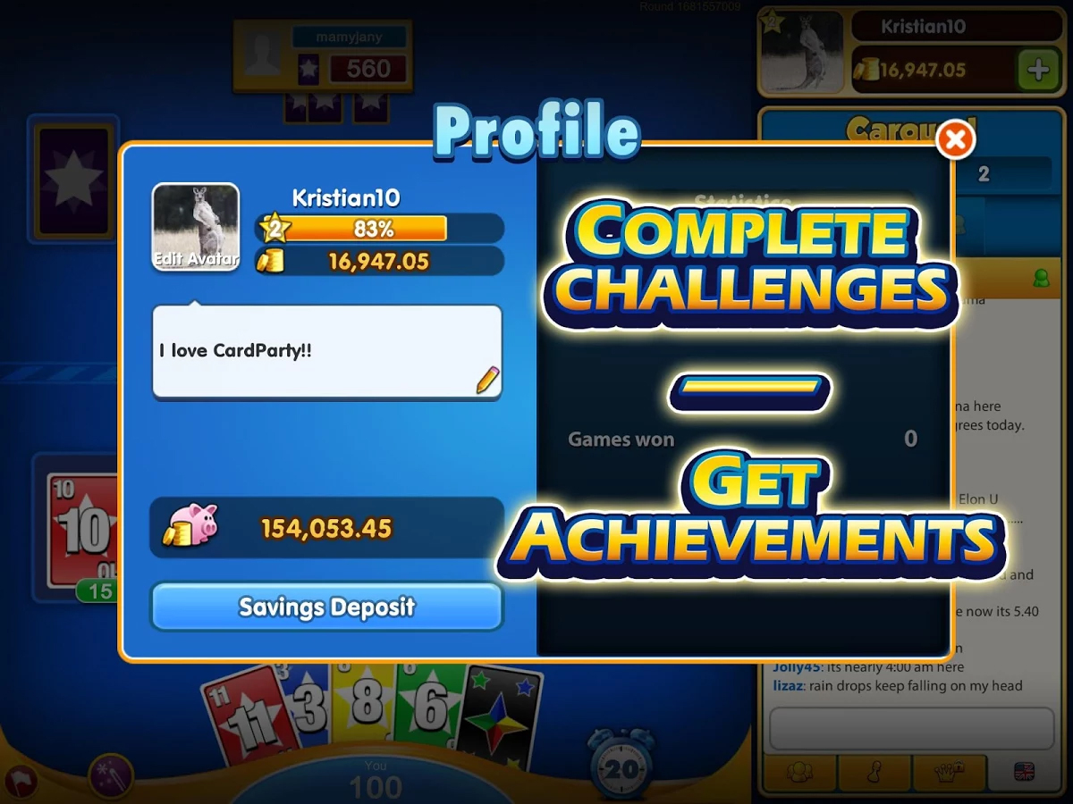 Card Party Play online for free