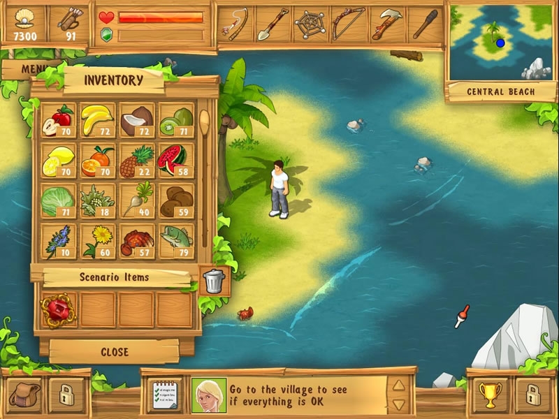 The Island Castaway - Download and play on PC Youdagames.com