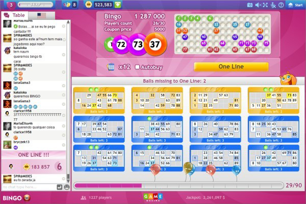 Bingo game - Play online and test your luck! It's free on GameDesire